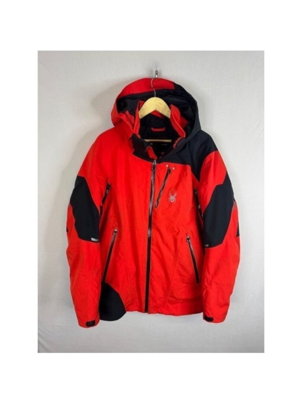 Spyder Mens XL Red Black Ski Jacket Spylon XTL 20k/25k Thinsulate Insulated